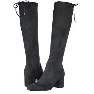 Sam Endelman Grey Suede Vinney Boots